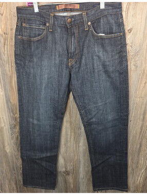 Agave "Gringo" Denim Blue Jeans Men Size 32 (32x30) Relaxed Straight Made in USA